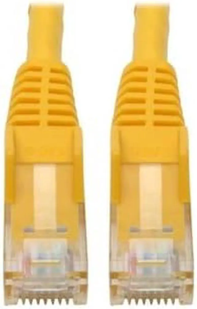 Alt view image 14 of 20 - Tripp Lite N201-06N-YW Premium Cat6 Gigabit Snagless Molded Utp Patch Cable, 24 Awg, 550 Mhz/1 Gbps (Rj45 M/M) , Yellow, 6 In. - Patch Cable - Rj-45 (M) To Rj-45 (M) - 5.9 In - Utp - Cat 6 - Ieee 802
