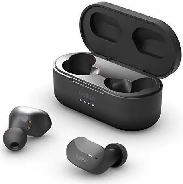 Alt view image 2 of 17 - Belkin AUC001BTBK SoundForm True Wireless In-Ear Headphones - Black
