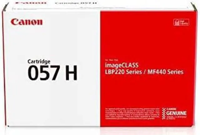 Alt view image 4 of 15 - Canon 057H Original Toner Cartridge Black 3010C001