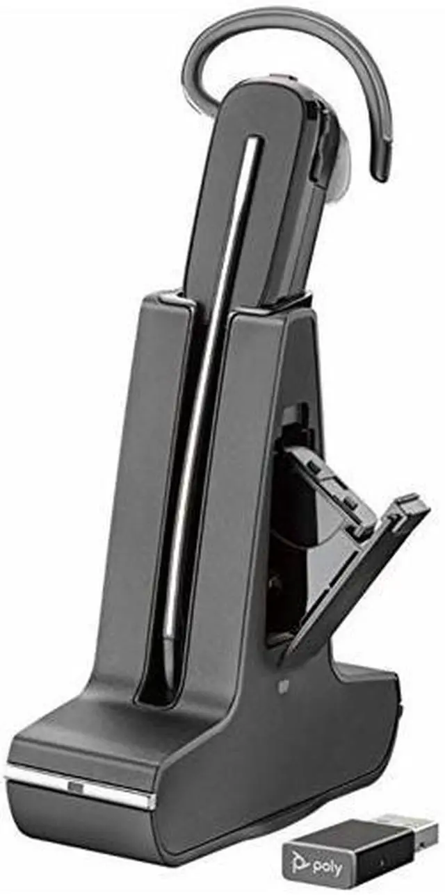 Alt view image 3 of 9 - PLANTRONICS 211204-01 Savi 8245 UC, S8245-M C, D200 USB-A, Unlimited TT, CONV, MOC, DECT 6.0, NA