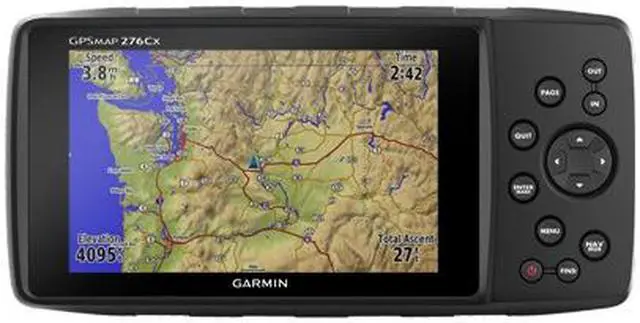 Alt view image 14 of 20 - Garmin GPSMAP 276Cx All-Terrain Navigator 5 Screen with 250 Routes (010-01607-00)