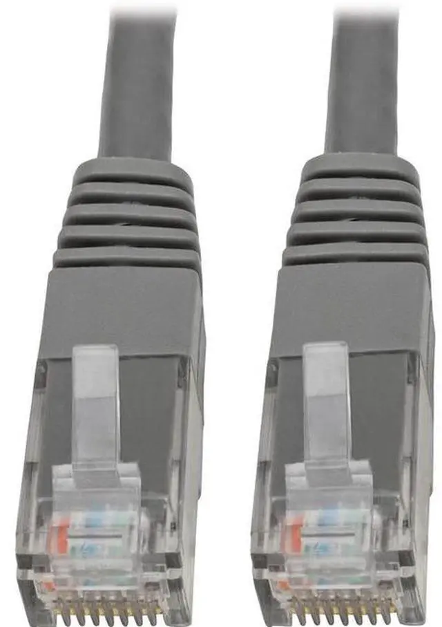 Alt view image 5 of 14 - Tripp Lite Premium N200-003-GY RJ-45 Patch Network Cable
