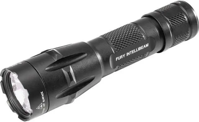 Alt view image 8 of 19 - SureFire Handhelds/Fury Intellibeam Dual Fuel Fury Dual Fuel Intellibeam, Black  (FURY-IB-DF)