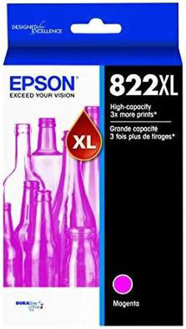 Alt view image 2 of 5 - Epson T822 Original Ink Cartridge Magenta T822XL320S