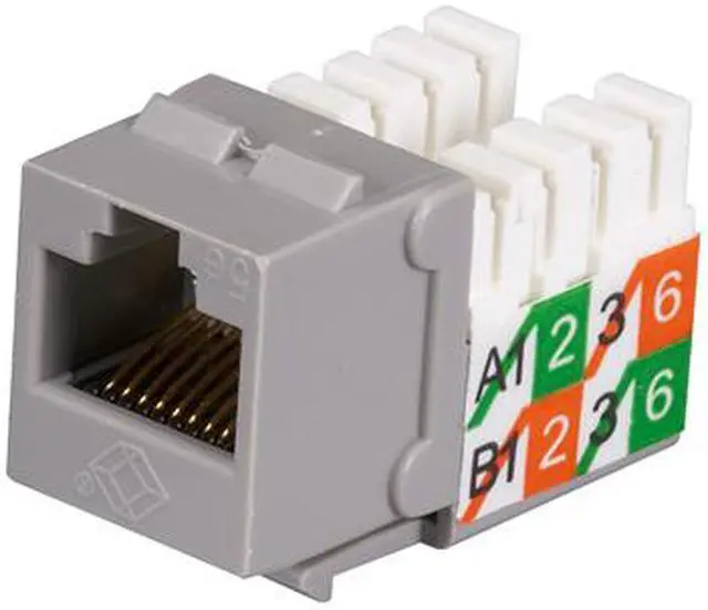 Alt view image 3 of 4 - GIGABASE2 CAT5E JACK, UNIVERSAL WIRING,