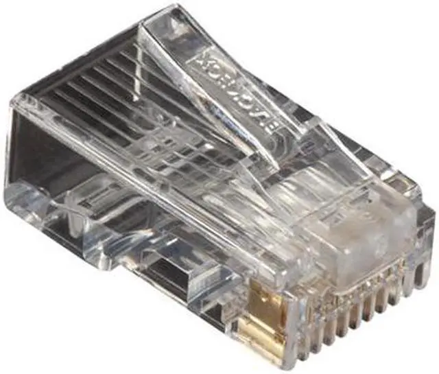 Main image of Black Box FMTP5E-50PAK Cat5E Modular Plugs, Rj-45, 50-Pack