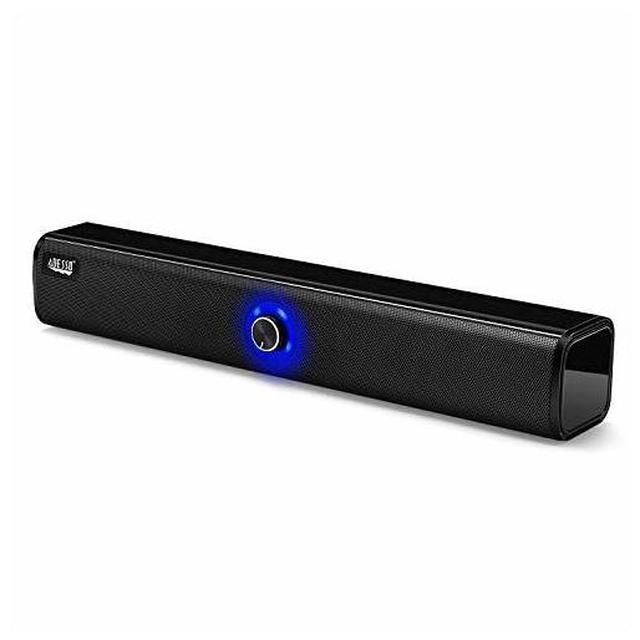 Alt view image 2 of 19 - Adesso Speaker Xtream S6 10Wx2 Bluetooth Wired dual mode Sound Bar Speaker RTL
