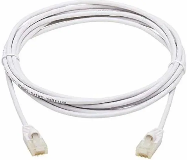 Alt view image 3 of 6 - TRIPP LITE N261AB-S15-WH 15 ft. Cat 6A White Safe-IT Cat6a 10G-Certified Snagless Antibacterial Slim UTP Ethernet Cable (RJ45 M/M), White