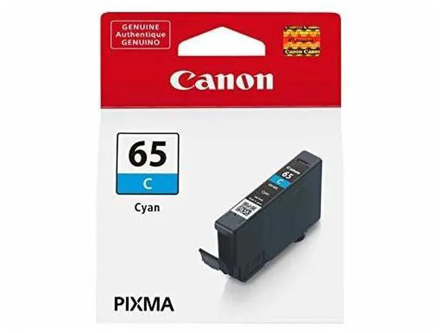 Alt view image 4 of 15 - Canon CLI-65 Cyan Ink Tank for PIXMA Pro-200 Printer #4216C002