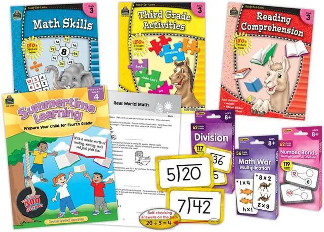 Main image of TEACHER CREATED RESOURCES LEARNING AT HOME GRADE 3 KIT