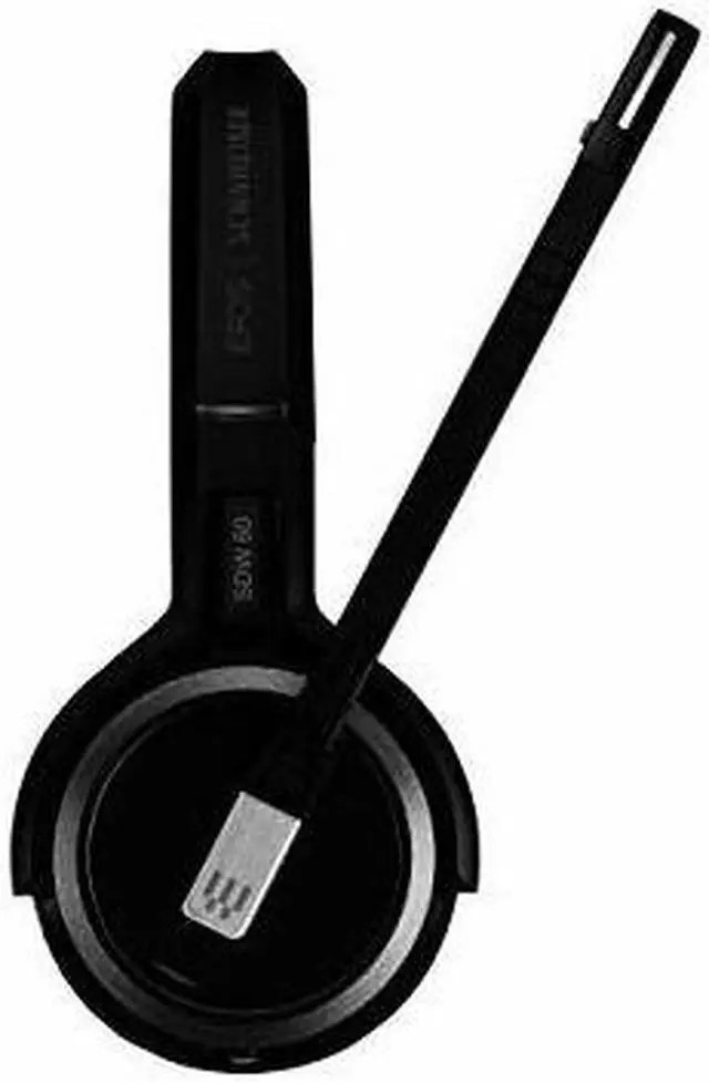 Alt view image 3 of 14 - EPOS Sennheiser SDW 60 HS 1000633 Binaural On-Ear DECT Wireless Headset Black
