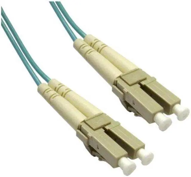 Alt view image 3 of 5 - AddOn 15m LC OM4 Aqua Patch Cable
