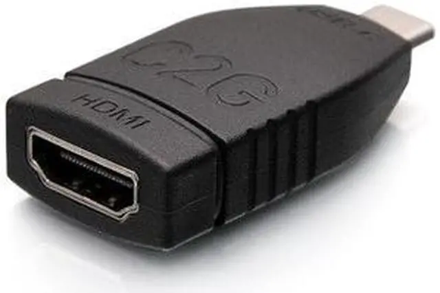 Alt view image 6 of 10 - C2G 4K USB C to HDMI Adapter - 1 x HDMI Female Digital Audio/Video - 1 x Type C Male USB - 3840 x 2160 Supported
