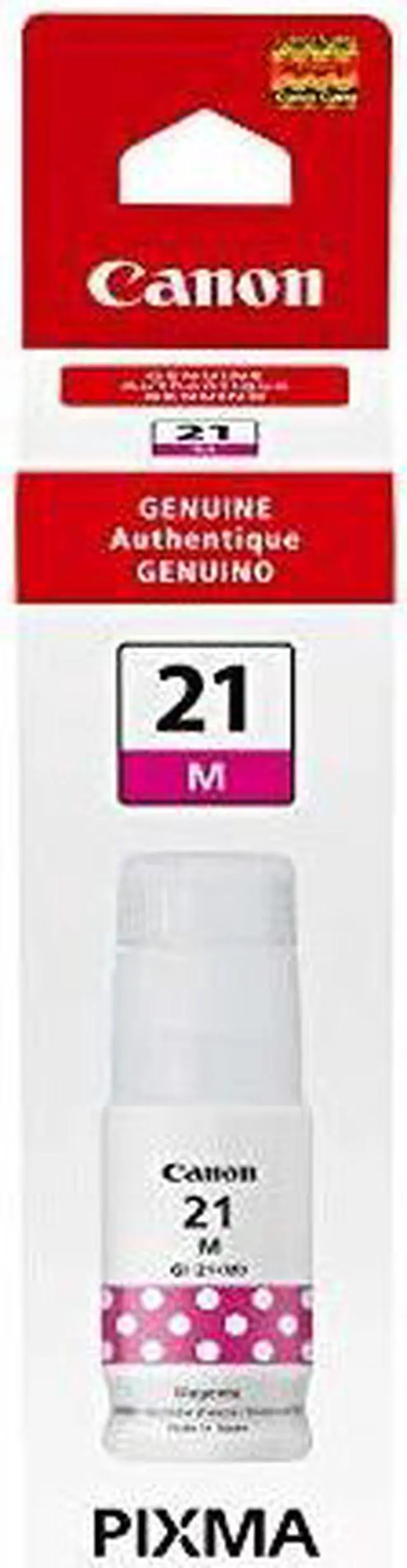 Alt view image 4 of 12 - Canon GI-21 Magenta Ink Tank 4538C001