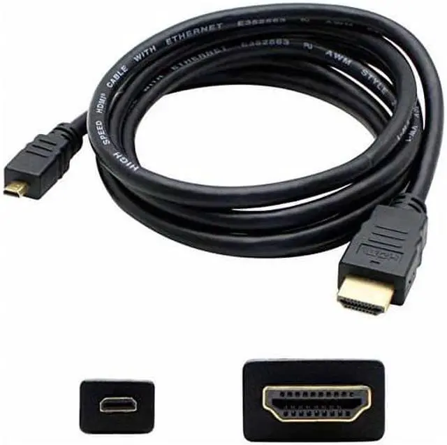 Alt view image 3 of 5 - AddOn HDMI/Micro HDMI A/V Cable - 25 ft HDMI/Micro HDMI A/V Cable for Audio/Video Device - First 1