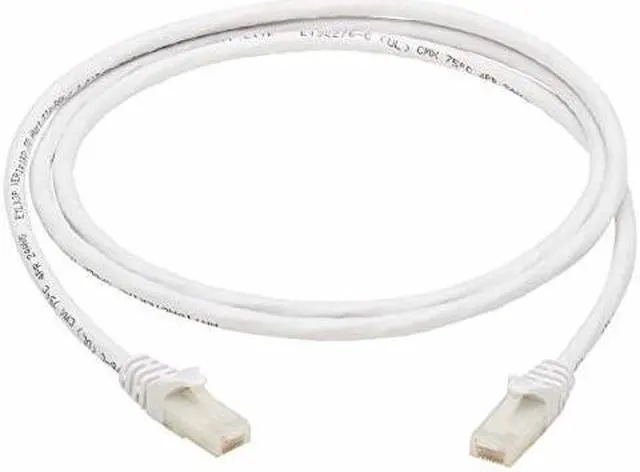 Alt view image 2 of 12 - TRIPP LITE N261AB-005-WH 5 ft. Cat 6A White Safe-IT Cat6a 10G Certified Snagless Antibacterial UTP Ethernet Cable (RJ45 M/M), White, 5-ft.
