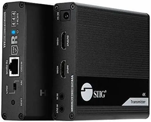 Alt view image 6 of 16 - SIIG AC CEH26L11S1 ipcolor 4K HDMI20 Extender with IR HDR and ARC