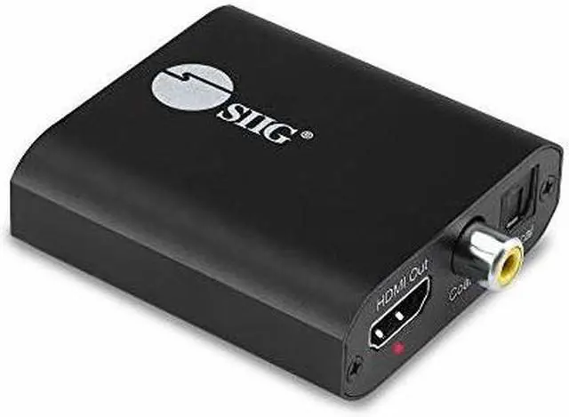 Alt view image 8 of 9 - SIIG AC CE-H26Q11-S1 4K HDMI with Audio Extractor Converter Color Box