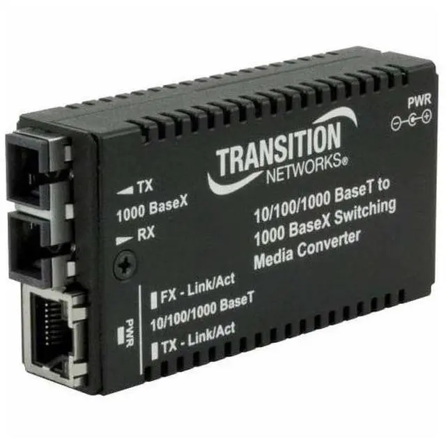 Alt view image 2 of 10 - Transition Networks Mini Gigabit Ethernet Media Converter