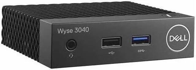 Main image of Dell Wyse 3040 Thin client Computer Atom x5 Z8350 2GB 16GB Wyse Thin OS H0R56