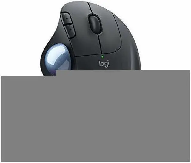 Alt view image 9 of 20 - Logitech ERGO M575 Wireless Trackball Mouse - Easy thumb control, precision and smooth tracking, ergonomic comfort design, for Windows, PC and Mac with Bluetooth and USB capabilities - Graphite