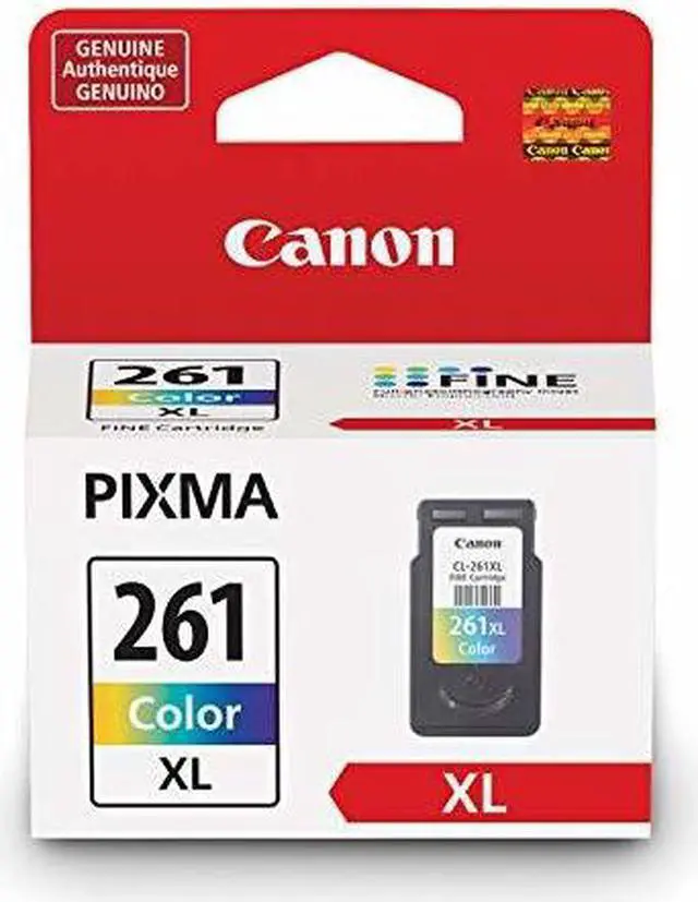 Alt view image 10 of 16 - Canon Ink Canon CL-261XL Amr Printer Ink, Extra Large, Multi