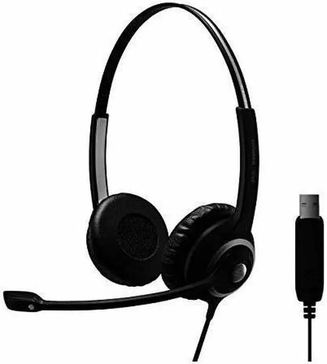 Alt view image 3 of 20 - Sennheiser Enterprise Solution SC260 USB Circle Series Profession Headset Black