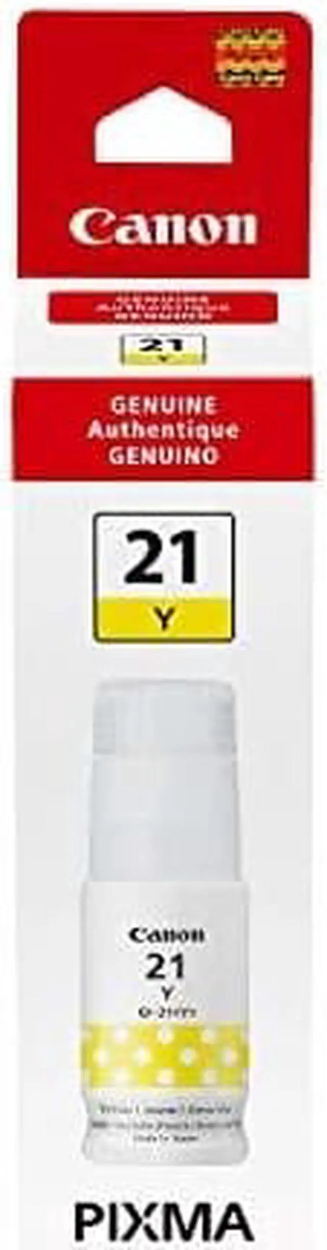 Alt view image 4 of 15 - Canon GI-21 Yellow Ink Tank 4539C001