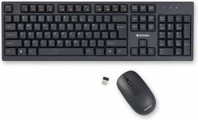 Alt view image 6 of 20 - Verbatim Wireless Keyboard and Mouse 70724