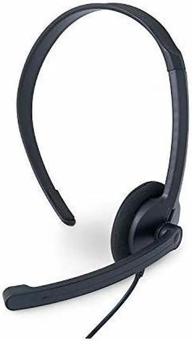Alt view image 5 of 20 - Verbatim Mono 3.5mm Headset with Microphone and In-Line Remote