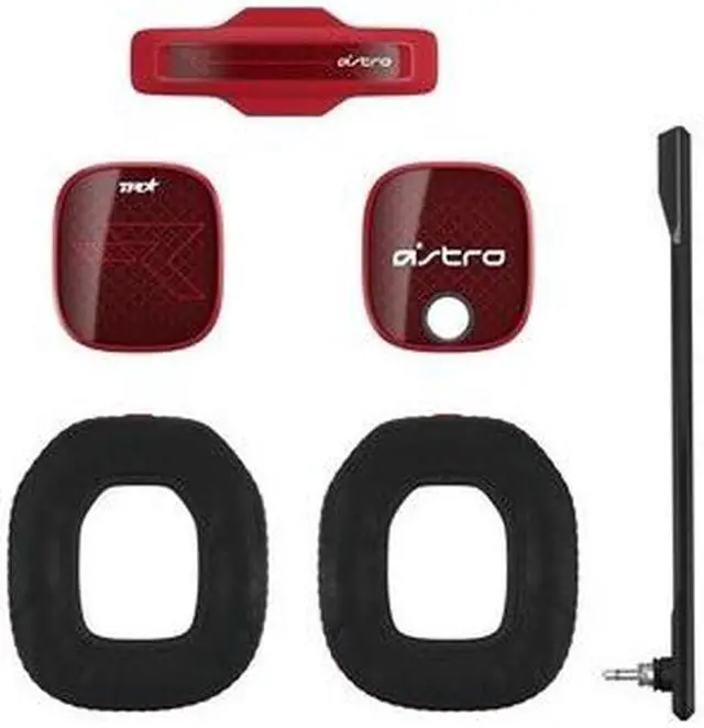 Alt view image 2 of 6 - Logitech 939-001523 A40 Tr Mod Kit Red Accs Transform A40tr To Closed Back/nc