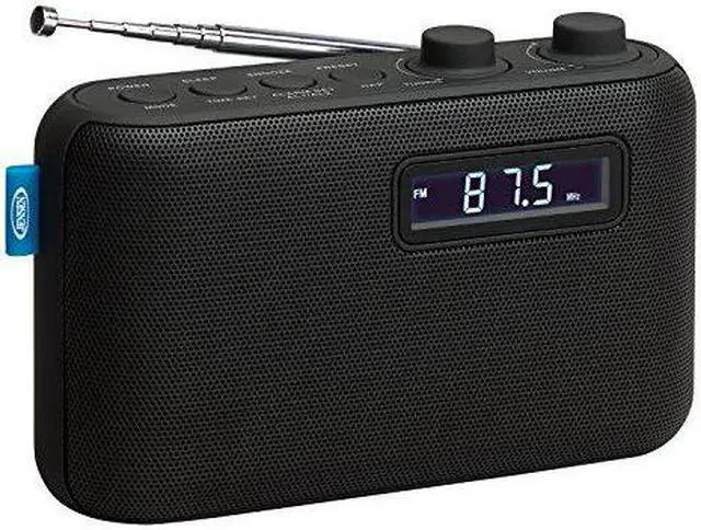 Alt view image 7 of 10 - Jensen[r] Sr-50 Portable Am/fm Digital Radio & Alarm Clock