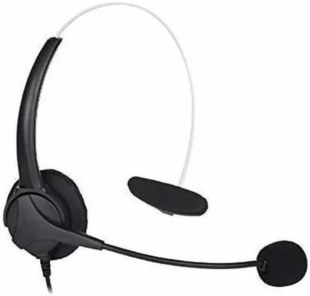 Alt view image 3 of 10 - Centon OTM Essentials Pro Monaural USB Headset with Omnidirectional Mic OB-ANK