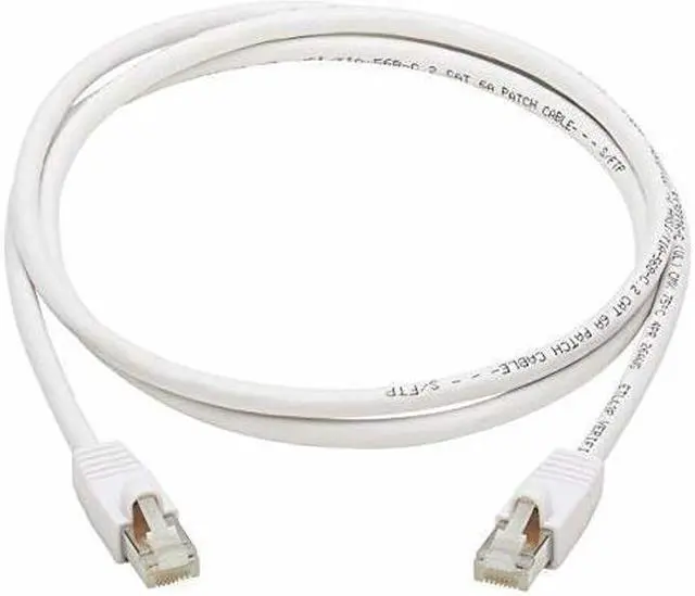 Alt view image 2 of 11 - TRIPP LITE N262AB-003-WH 3 ft. Cat 6A White Safe-IT Cat6a 10G Certified Snagless Antibacterial S/FTP Ethernet Cable (RJ45 M/M), PoE, White, 3 ft. (0.91 m)