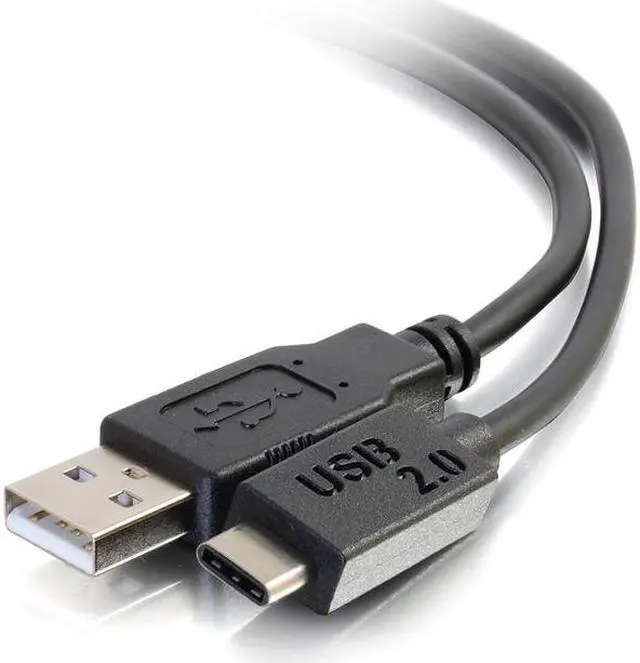 Alt view image 7 of 7 - C2G 28870 USB 2.0 USB-C to USB-A Cable, Male to Male Thunderbolt 3, Tablet, Chromebook Pixel, Samsung Galaxy TabPro S, LG G6, MacBook