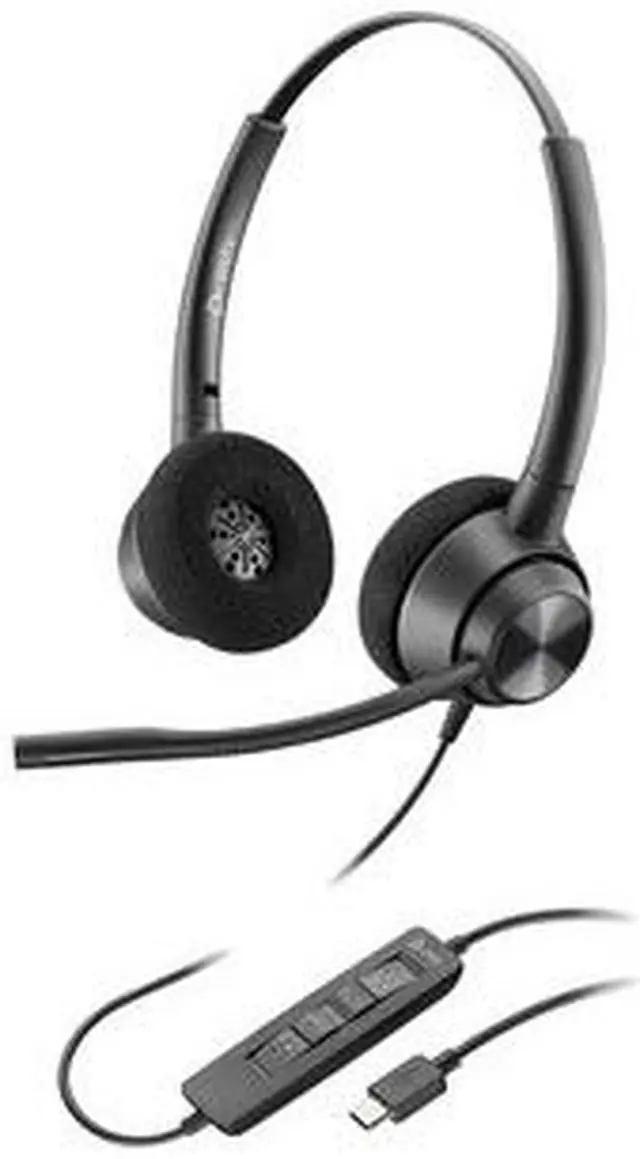 Alt view image 2 of 3 - Plantronics EncorePro 310 USB-A Headset, 214568-01