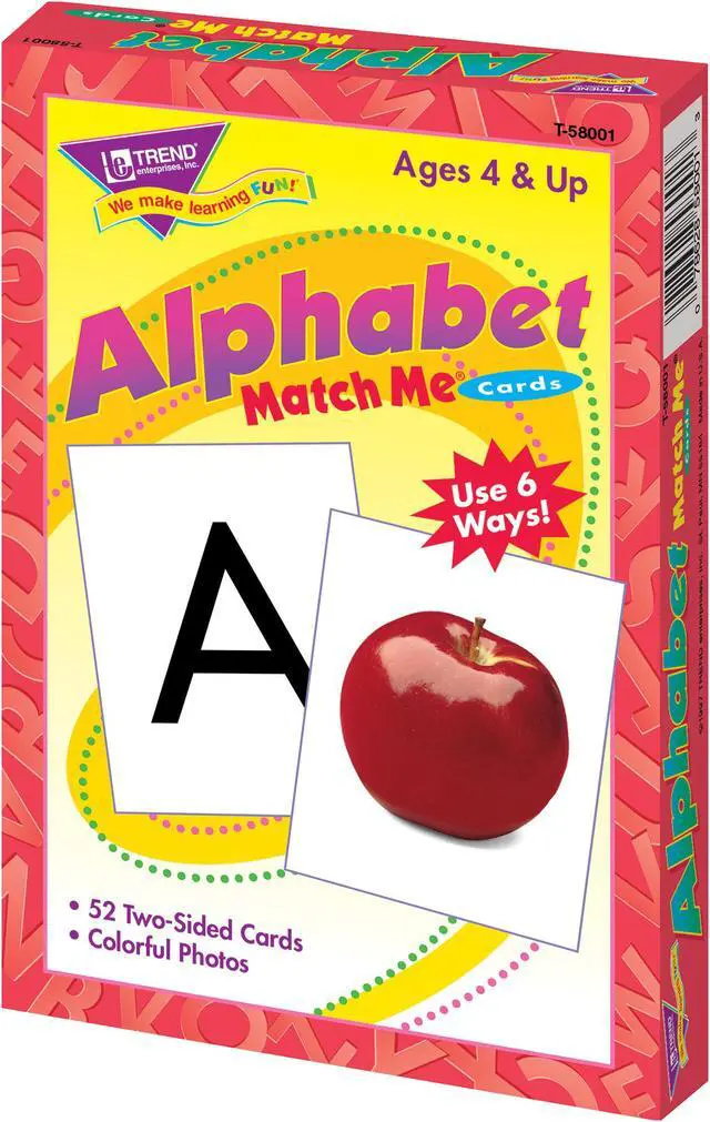 Alt view image 11 of 12 - Trend Alphabet Match Me Flash Cards