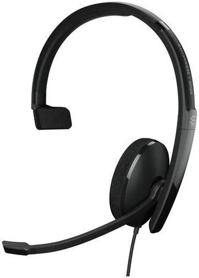 Alt view image 9 of 15 - EPOS / Sennheiser Adapt 130T USB II Monaural On-Ear Teams Certified Headset