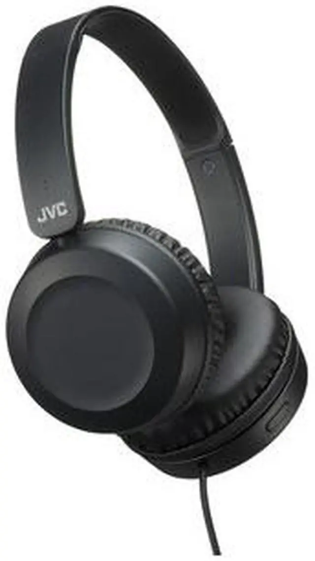 Alt view image 9 of 18 - jvc ha-s31mb on ear lightweight headphones with powerful sound, integrated remote & mic for smartphones (black)