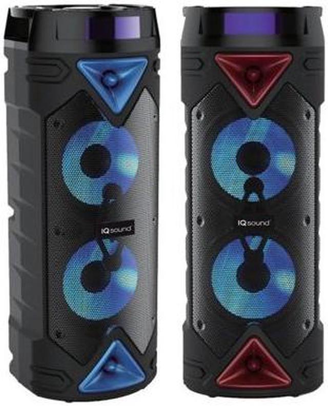 Supersonic IQ-6265DJBT 2 x 6.5 Portable Bluetooth Speaker W App