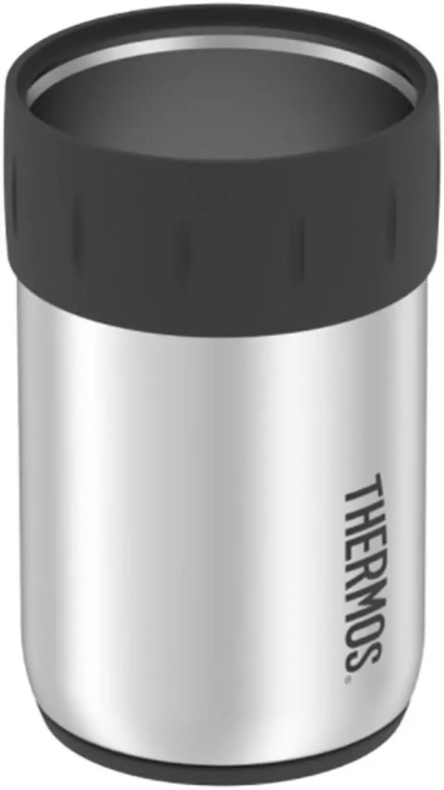 Alt view image 8 of 9 - Thermos 12 Oz. Silver Stainless Steel Insulated Drink Holder 2700TRI6
