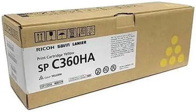 Alt view image 6 of 8 - Ricoh 408179 Sp C360Dnw High Yield Yellow Print Cartridge (5000 Yield)