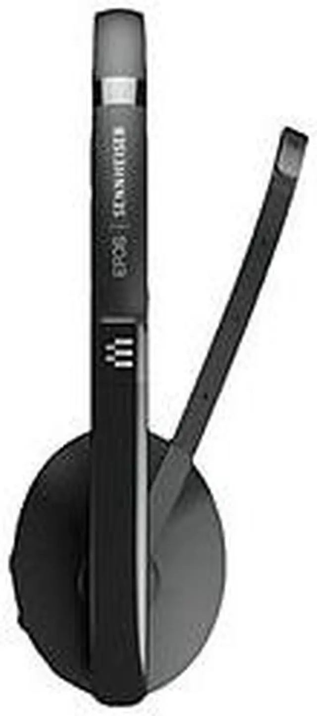 Alt view image 3 of 20 - EPOS I Sennheiser ADAPT 261 Wireless Stereo Computer Headset On Ear Black (1000897)