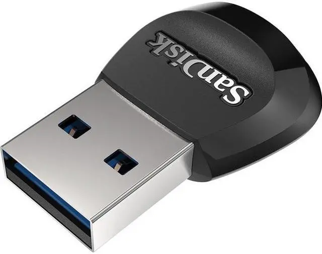Alt view image 9 of 9 - SanDisk MobileMate USB 3.0 Card Reader #SDDR-B531-AN6NN