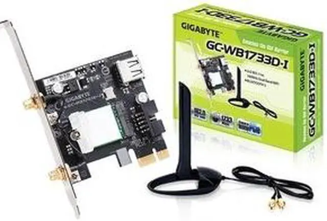 Alt view image 5 of 7 - gigabyte gc-wb1733d-i (bluetooth 5/wireless ac 9260/160mhz dual band wifi/expansion card)