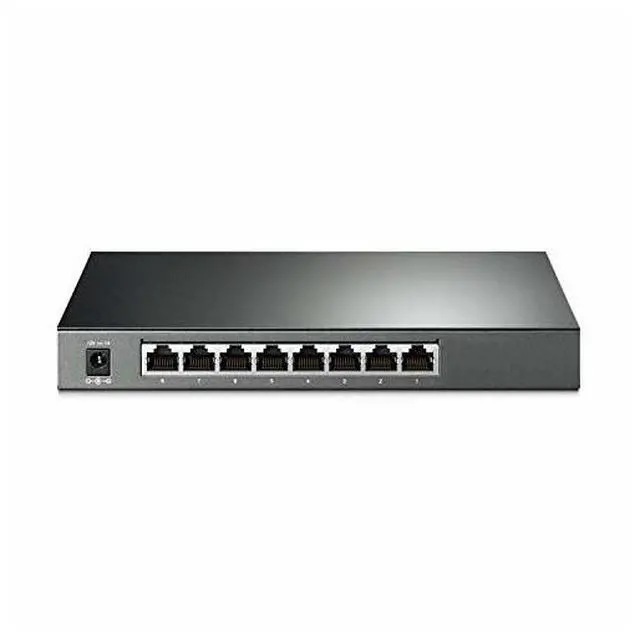 Alt view image 2 of 20 - tp-link tl-sg2008 v3 | jetstream 8 port gigabit smart managed switch | omada sdn integrated | ipv6 | static routing | l2/l3/l4 qos, igmp & link aggregation |limited lifetime protec
