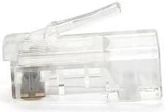 Alt view image 5 of 13 - Monoprice Rj-45 Modular Plugs Rj45 - 100 Pack For Solid