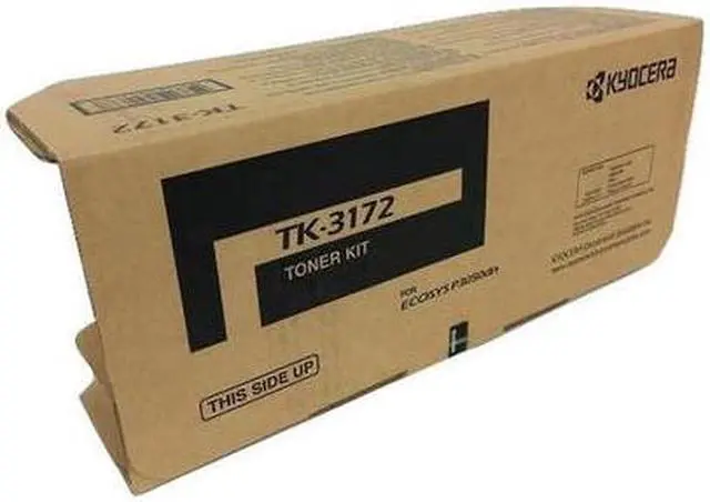 Alt view image 13 of 17 - Black Toner Cartridge for Kyocera TK-3172 ECOSYS P3050dn, ECOSYS P3150dn, Genuine Kyocera Brand