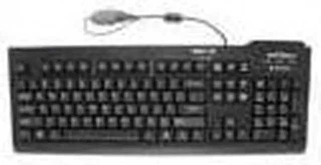 Alt view image 4 of 4 - Seal Shield SSKSV207GRC13.56 Silver Seal Waterproof Backlit Keyboard