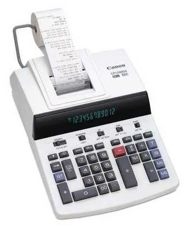 Alt view image 7 of 16 - Canon  Printing Calculator CP1200DII